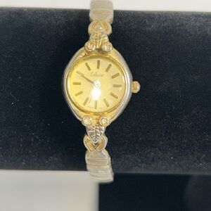 Vintage Collezie Women's Watch Quartz Crystal Accent Stretch Band New Battery